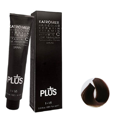 رنگ مو کاترومر سری طلایی  شماره g5 حجم 100 میلی لیتر رنگ بلوند طلایی تیره