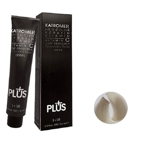 رنگ مو کاترومر سری سوپر روشن کننده شماره 90.00 حجم 100 میلی لیتر رنگ یخی