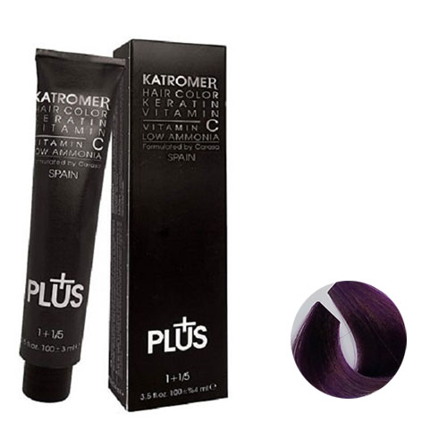 رنگ مو کاترومر سری واریاسون شماره E12 حجم 100 میلی لیتر رنگ واریاسون بنفش