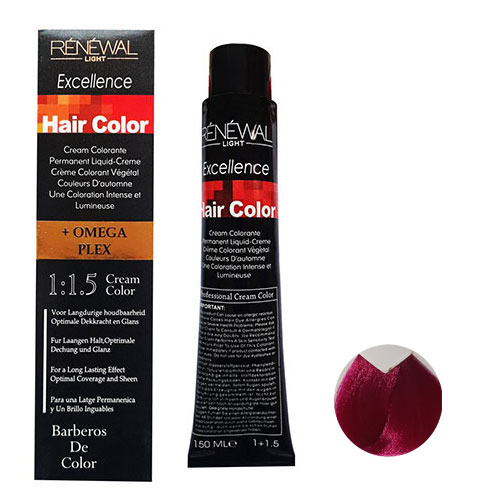 رنگ مو رنوال سری فشن حجم 150 میلی لیتر رنگ سرخابی