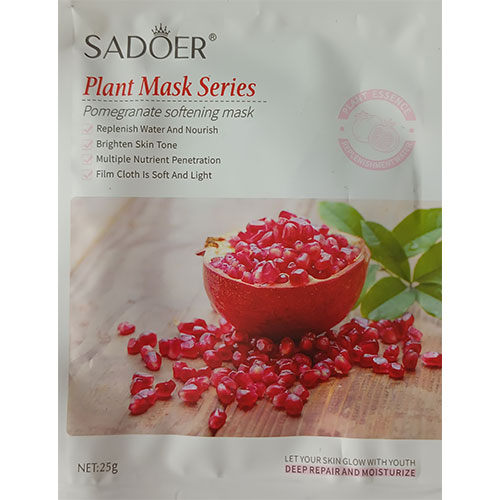 ماسک ورقه ای صورت sadoer مدل انار