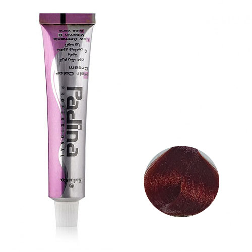 رنگ مو پادینا سری بلوطی قرمز شماره 6.64 حجم 100 میلی لیتر رنگ بلوند بلوطی تیره