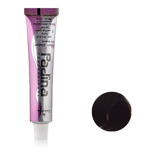 رنگ مو پادینا سری شکلاتی شماره W3 حجم 100 میلی لیتر رنگ قهوه ای شکلاتی متوسط