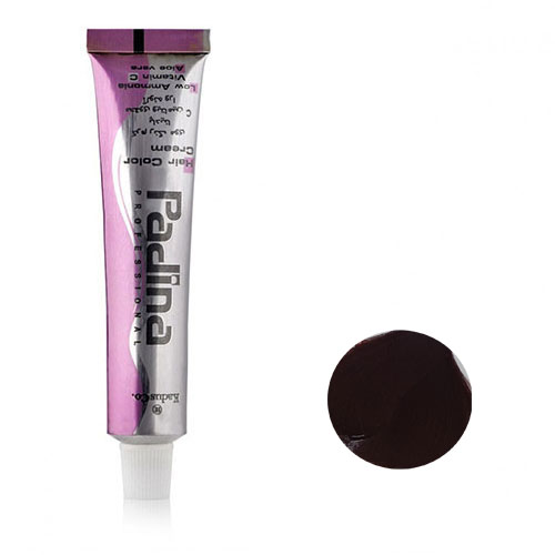 رنگ مو پادینا سری تنباکویی شماره T4 حجم 100 میلی لیتر رنگ تنباکویی تیره