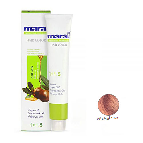 رنگ مو مارال سری ترکیبی حجم 100 میلی لیتر شماره 8.856 رنگ آیریش کرم