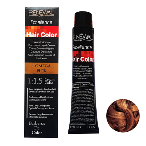 رنگ مو رنوال شماره 5.75 حجم 150 میلی لیتر رنگ قهوه ای فندقی