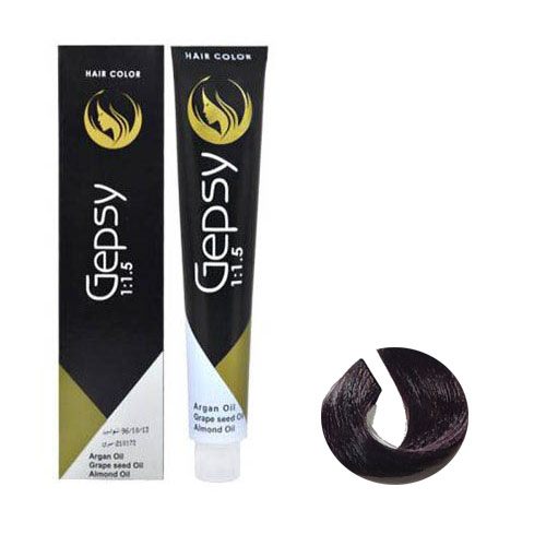 رنگ مو جیپسی سری شرابی شماره 3.66 رنگ شرابی تیره