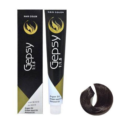 رنگ مو جیپسی سری شکلاتی 5.77 قهوه ای شکلاتی روشن