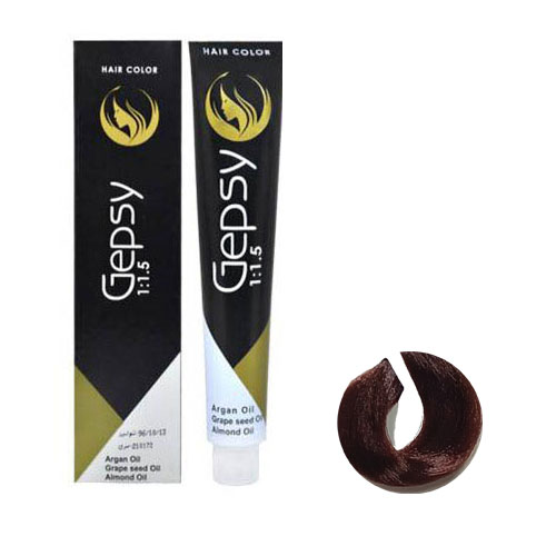 رنگ مو جیپسی سری مسی شماره 6.4 بلوند مسی تیره