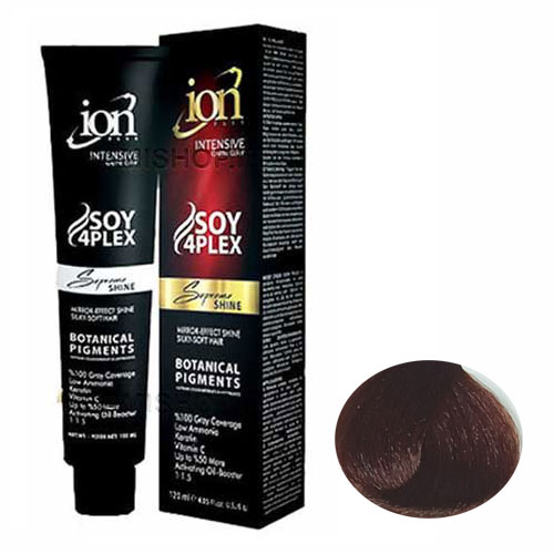 رنگ مو آیون سری مسی شماره 6.4 رنگ بلوند مسی تیره