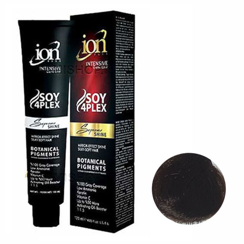 رنگ مو آیون سری طبیعی شماره 5.0 رنگ قهوه ای روشن