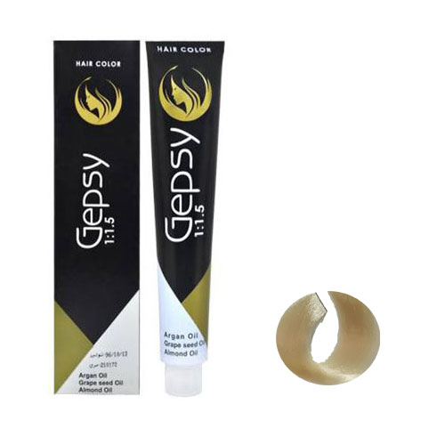 رنگ مو جیپسی سری رنگ های هایلایت شماره 90.04 رنگ عروسکی