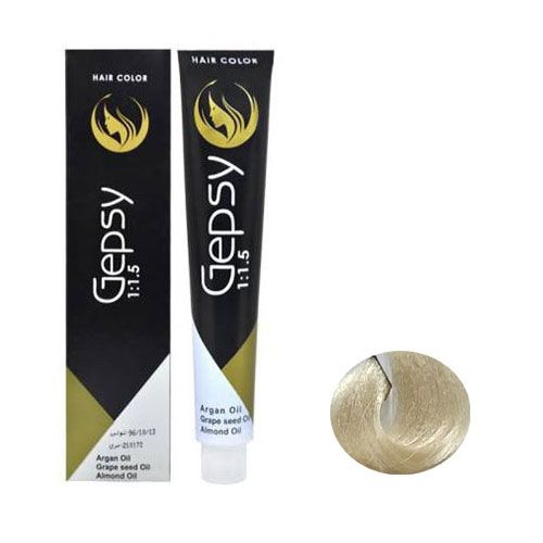 رنگ مو جیپسی سری طبیعی شماره 11.0 بلوند پلاتینه روشن