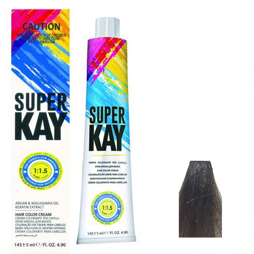 رنگ موی سوپرکی سری زیتونی شماره 6.2 رنگ بلوند زیتونی تیره