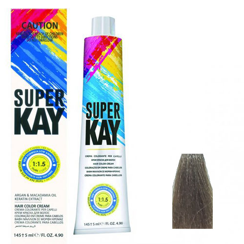 رنگ موی سوپرکی سری زیتونی شماره 7.2 رنگ بلوند زیتونی