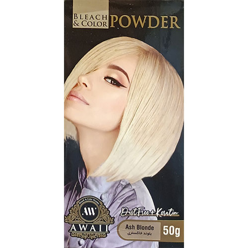 رنگ مو فانتزی 50 گرمی آوایی رنگ بلوند خاکستری