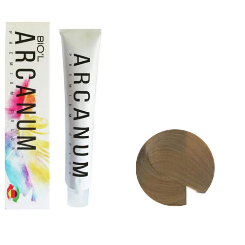 رنگ مو آرکانوم سری طبیعی 120 میل شماره  7.0  رنگ  بلوند متوسط طبیعی