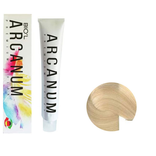 رنگ مو آرکانوم سری طبیعی 120 میل شماره  10.0  رنگ  بلوند پلاتینه  طبیعی
