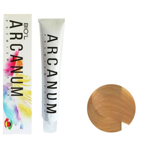 رنگ مو آرکانوم  سری طلایی 120 میل شماره 8.3  رنگ  بلوند طلایی روشن