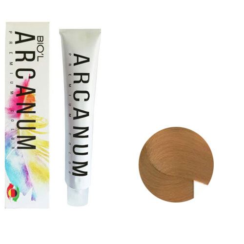 رنگ مو آرکانوم سری  طلایی 120 میل شماره  7.3 رنگ  بلوند طلایی متوسط