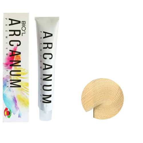 رنگ مو آرکانوم سری سوپر بلوند 120 میل شماره  12.0 رنگ سوپر بلوند طبیعی