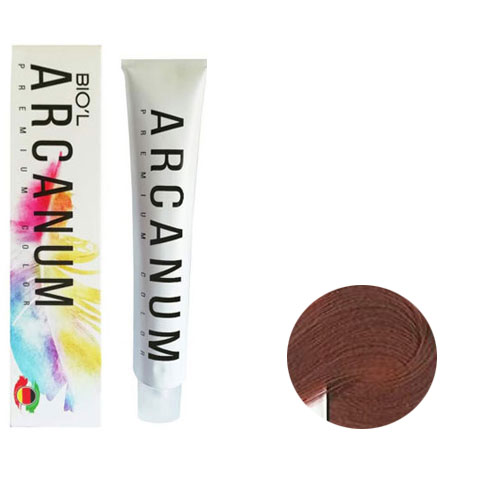 رنگ مو آرکانوم سری جگری 120 میل شماره  8.59  رنگ بلوند جگری روشن