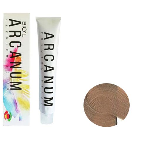 رنگ مو آرکانوم سری کاپوچینو 120 میل شماره  9.35  رنگ بلوند کاپوچینو خیلی روشن