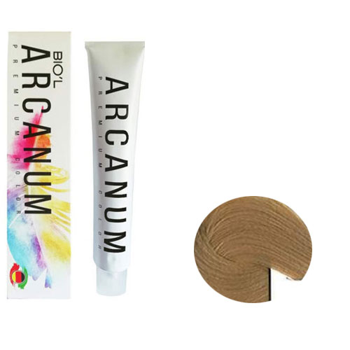 رنگ مو آرکانوم سری کنفی  120 میل شماره  7.13  رنگ بلوند کنفی متوسط