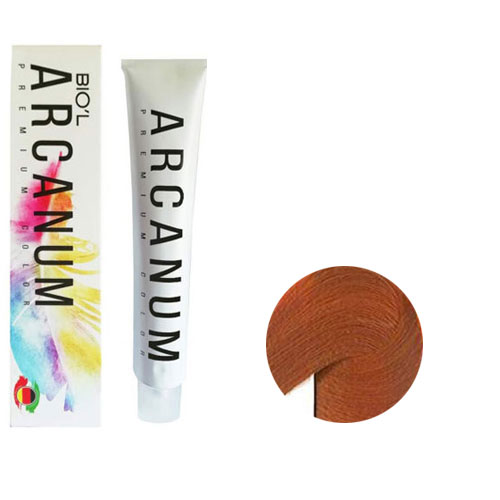 رنگ مو آرکانوم سری مسی  120 میل شماره  7.4  رنگ  مسی روشن