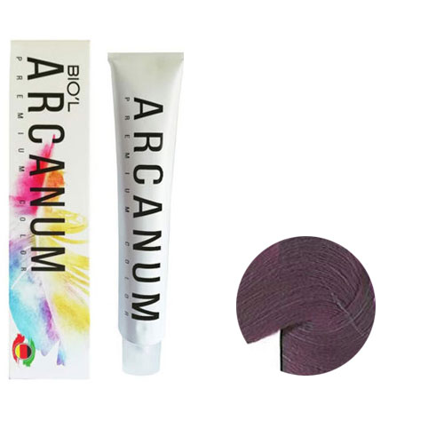 رنگ مو آرکانوم سری بنفش  120 میل شماره  9.22  رنگ بادمجانی خیلی روشن