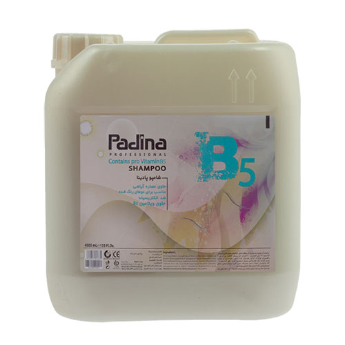 شامپو 4 لیتری  پادینا مخصوص موهای رنگ شده