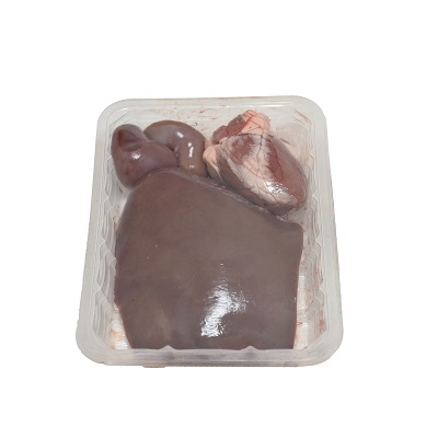 دل و قلوه و جگر گوسفندی