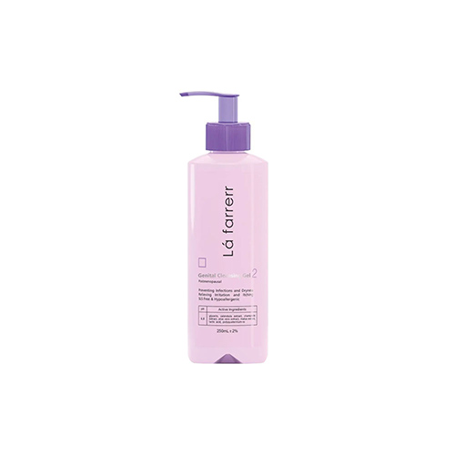 ژل شستشوی بهداشتی دوران یائسگی پمپی لافارر LA FARRERR