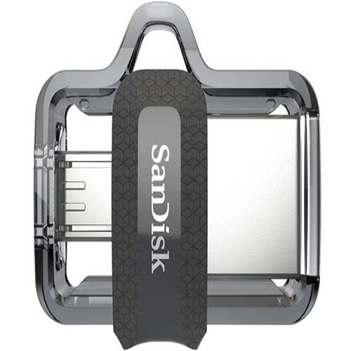 فلش مموری سن دیسک مدل Ultra Dual Drive M3.0 ظرفیت 64 گیگابایت