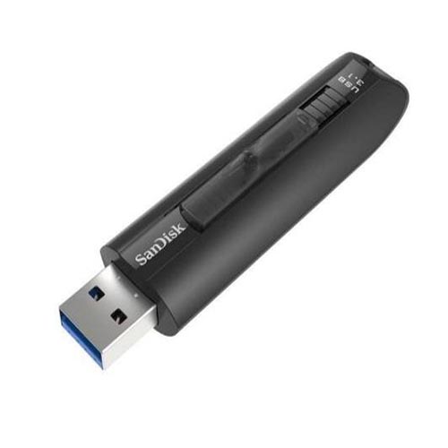 فلش مموری USB3.1 سن دیسک مدل EXTREME GO CZ800 ظرفیت ۱۲۸ گیگابایت
