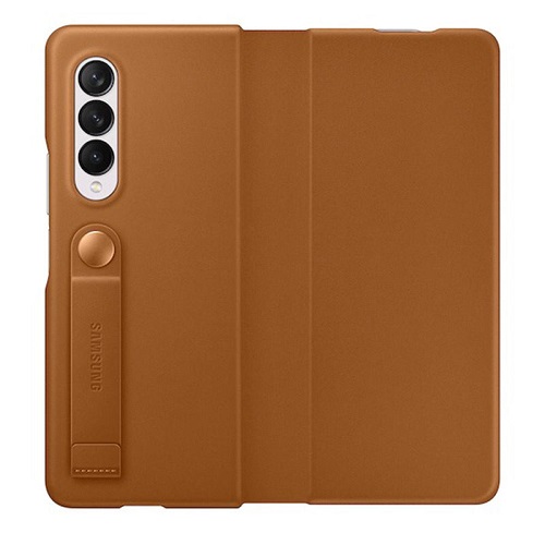 کیف کلاسوری سامسونگ مدل Leather Flip Cover سامسونگ Galaxy Z Fold3 5G