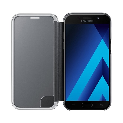 کیف کلاسوری سامسونگ مدل Clear View مناسب برای گوشی موبایل Galaxy A5 2017