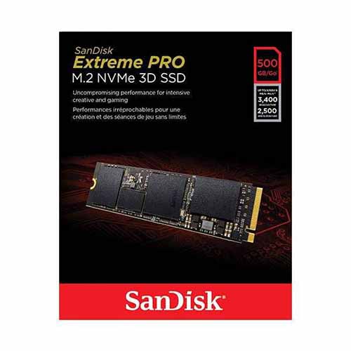 اس اس دی اینترنال سن دیسک مدل M.2 NVMe 3D ظرفیت 500 گیگابایت