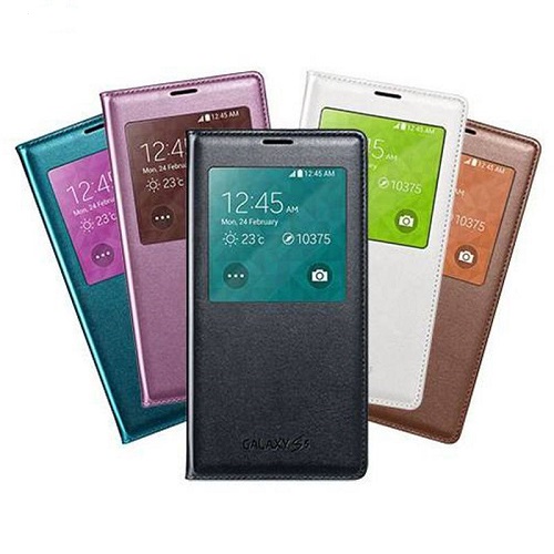 کیف کلاسوری سامسونگ مدل S View مناسب برای گوشی موبایل سامسونگ Galaxy S5