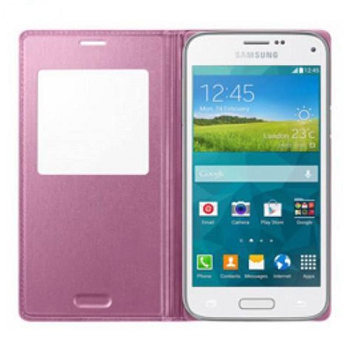 کیف کلاسوری سامسونگ مدل S View مناسب برای گوشی موبایل سامسونگ Galaxy S5