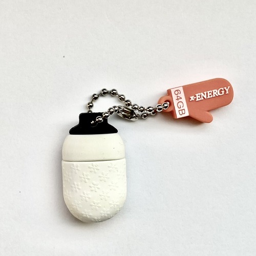 فلش مموری ایکس-انرژی مدل snowman ظرفیت 64 گیگابایت