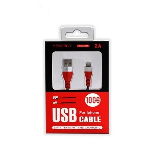کابل تبدیل USB به لایتنینگ ایکس-انرژی مدل X-220 طول 1 متر