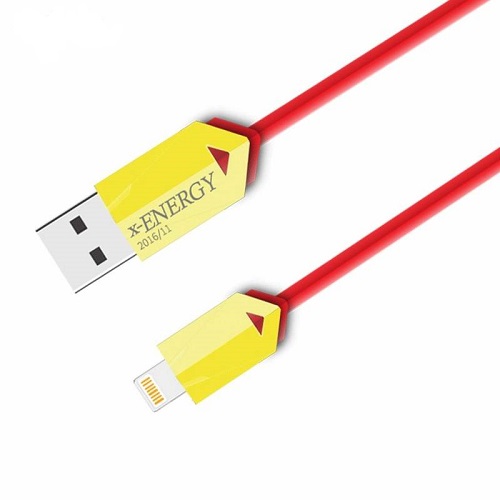 کابل تبدیل USB به لایتنینگ ایکس-انرژی مدل X-210 طول 1 متر