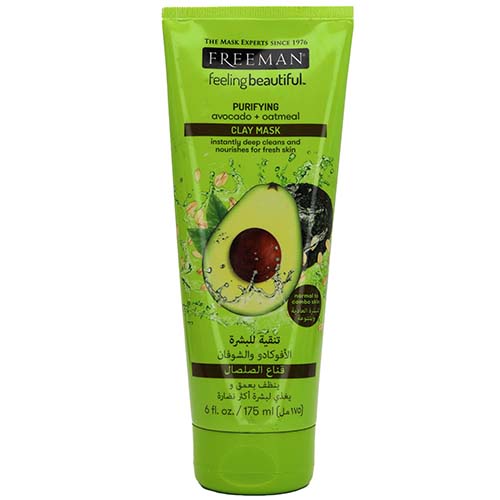 ماسک اسکراب صورت فریمن حاوی خاک رس، جو و آووکادو حجم ۱۷۵