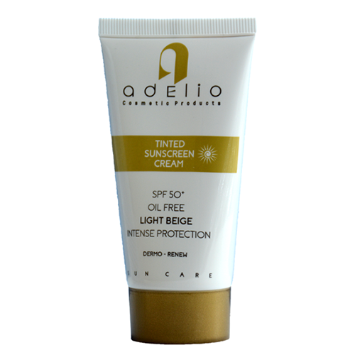 کرم ضد آفتاب رنگی SPF50 فاقد چربی ادلیو