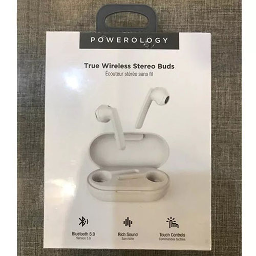 هندزفری بی سیم پاورولوجی مدل MOB PTWSEPWH BUDS BT0.5