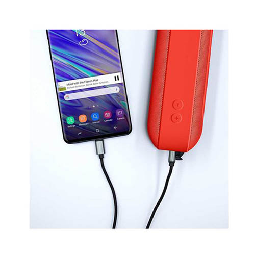 کابل تبدیل USB-C به AUX پاورولوجی مدل P12CAUGY طول 1.2 متر