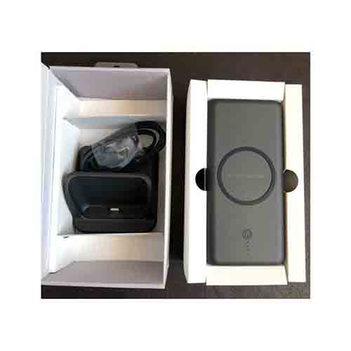 شارژر همراه بی سیم پاورولوجی مدل PWLPB10FCBK ظرفیت 10000میلی آمپر ساعت