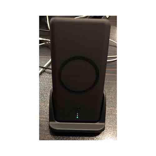 شارژر همراه بی سیم پاورولوجی مدل PWLPB10FCBK ظرفیت 10000میلی آمپر ساعت