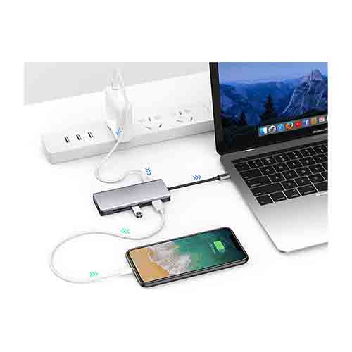هاب 11 پورت USB-C پاورولوجی مدل P11CHBGY